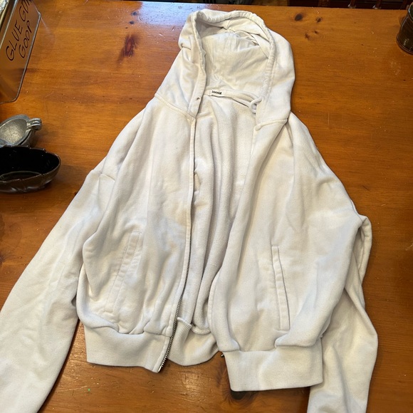 Garage zip up white hoodie - Picture 2 of 2